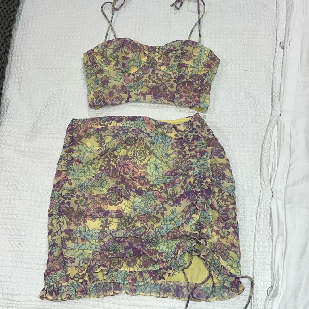 White Fox matching set